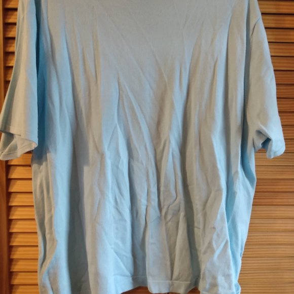 Very soft baby tealish blue v neck sweater 26w 28w - Picture 3 of 4
